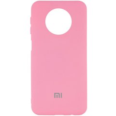 Чехол Silicone Cover My Color Full Protective (A) для Xiaomi Redmi Note 9 5G / Note 9T, Розовый / Pink