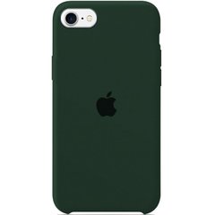 Чехол Silicone Case для iPhone 7 | 8 | SE 2020 Зеленый - Forest green