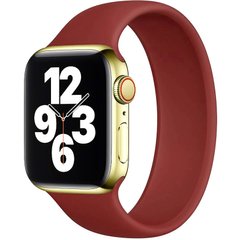 Ремешок Solo Loop для Apple watch 38 | 40 | 41 mm 150mm, Красный / Dark Red