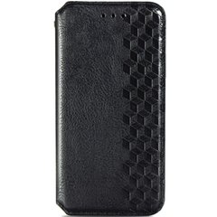 Кожаный чехол книжка GETMAN Cubic (PU) для Samsung Galaxy M51, Черный