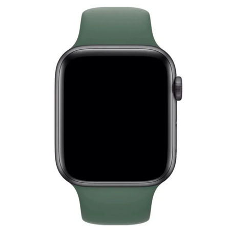 Ремешок силиконовый для Apple Watch 38/40/41 AAA+, Зелений