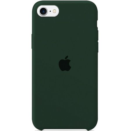 Чохол Silicone Case для iPhone 7 8 | SE 2020 Зелений - Forest green