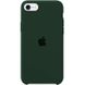 Чехол Silicone Case для iPhone 7 | 8 | SE 2020 Зеленый - Forest green