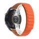 Ремешок силиконовый магнитный MagStrap 20 мм Samsung Galaxy Watch 4 | AMAZFIT Bip | GTS | GTR, Оранжевый