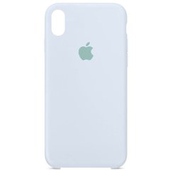 Чехол Silicone Case для iPhone X | XS Голубой - Cloud Blue