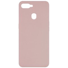 Чехол Silicone Cover Full without Logo (A) для Oppo A5s / Oppo A12, Розовый / Pink Sand
