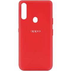 Чехол Silicone Cover My Color Full Protective (A) для Oppo A31, Красный / Red