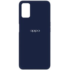 Чехол Silicone Cover My Color Full Protective (A) для Oppo A52 / A72 / A92, Синий / Midnight blue