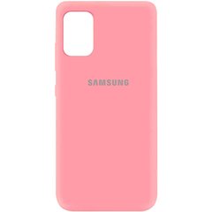 Чехол Silicone Cover My Color Full Protective (A) для Samsung Galaxy A41, Розовый / Pink