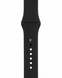 Ремінець силіконовий для Apple Watch 42 / 44 / 45 / 49 AAA+, Чорний