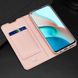 Чехол-книжка Dux Ducis с карманом для визиток для Xiaomi Redmi Note 9 5G / Note 9T, Rose Gold