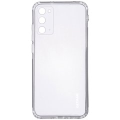 TPU чехол GETMAN Clear 1,0 mm для Samsung Galaxy Note 20, Бесцветный (прозрачный)