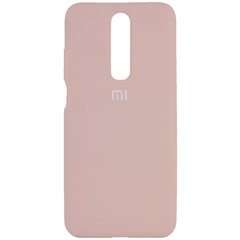 Чехол Silicone Cover Full Protective (AA) для Xiaomi Redmi K30 / Poco X2, Розовый / Pink Sand