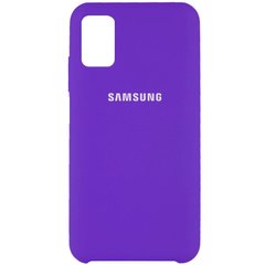 Чехол Silicone Cover (AAA) для Samsung Galaxy M51, Фиолетовый / Violet