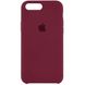 Чохол Silicone Case для iPhone 7 Plus 8 Plus Бордовий - Plum