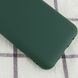 Чехол Silicone Cover My Color Full Protective (A) для Samsung A750 Galaxy A7 (2018), Зеленый / Dark green