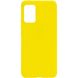 Силиконовый чехол Candy для Samsung Galaxy A03s, Желтый