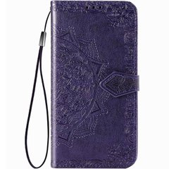Кожаный чехол (книжка) Art Case с визитницей для Xiaomi Redmi 9C, Фиолетовый