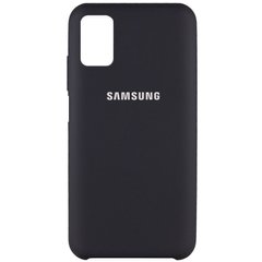Чехол Silicone Cover (AAA) для Samsung Galaxy M51, Черный / Black
