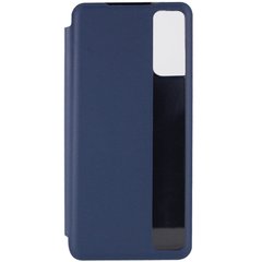 Чехол-книжка Smart View Cover для Samsung Galaxy S21+, Синий / Светлое окошко