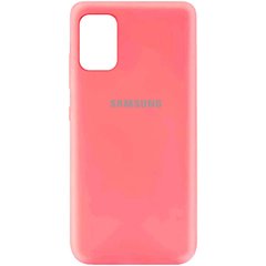 Чехол Silicone Cover My Color Full Protective (A) для Samsung Galaxy A41, Розовый / Peach