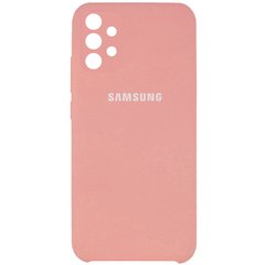Чехол Silicone Cover Full Camera (AAA) для Samsung Galaxy A52 4G / A52 5G / A52s, Розовый / Pink