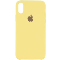 Чехол Silicone Case для iPhone X | XS Золотой - Gold