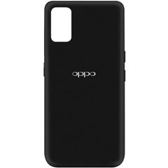 Чехол Silicone Cover My Color Full Protective (A) для Oppo A52 / A72 / A92, Черный / Black