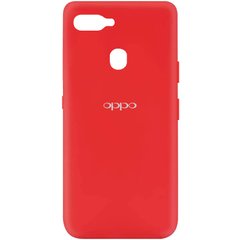 Чехол Silicone Cover My Color Full Protective (A) для Oppo A5s / Oppo A12, Красный / Red