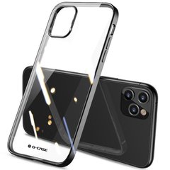 TPU чехол G-Case Shiny Series для Apple iPhone 12 Pro Max (6.7"), Черный