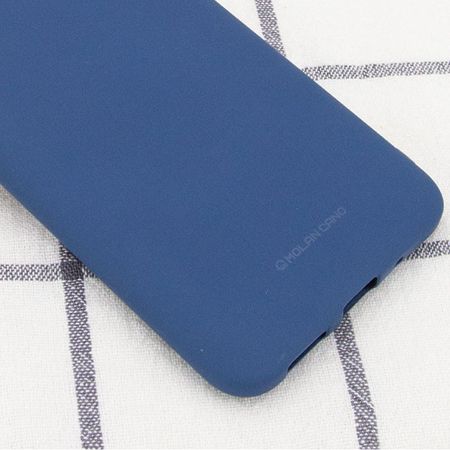 TPU чехол Molan Cano Smooth для Samsung Galaxy A02, Синий