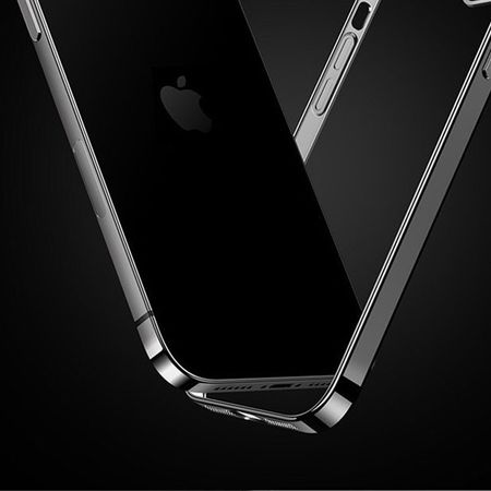 TPU чехол G-Case Shiny Series для Apple iPhone 12 Pro Max (6.7"), Черный