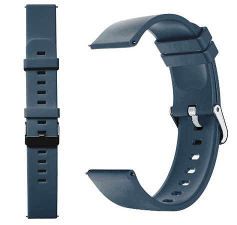 Ремешок Blackpink 20mm для Cмарт часов Samsung Active / S4-42 , AMAZFIT GTR-42 / GTS Синий