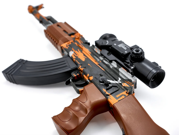 Автомат калашникова на орбизах AK-47 + 10000 орбизов, Коричневий