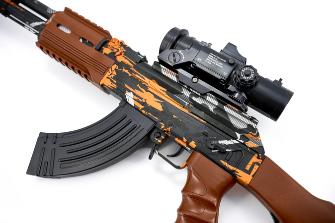 Автомат калашникова на орбізах AK-47 + 10000 орбізів, Коричневий