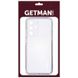 TPU чехол GETMAN Clear 1,0 mm для Samsung Galaxy Note 20 Ultra, Бесцветный (прозрачный)