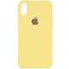 Чехол Silicone Case для iPhone X | XS Золотой - Gold