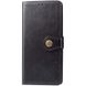 Кожаный чехол книжка GETMAN Gallant (PU) для Xiaomi Poco X3 NFC / Poco X3 Pro, Черный