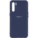 Чехол Silicone Cover My Color Full Protective (A) для Oppo A91, Синий / Midnight blue