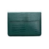Чехол-конверт-подставка CROCODILE PU для Apple MacBook 13,3", Зеленый