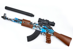 Автомат калашникова на орбізах AK-47 + 10000 орбізів, Синій