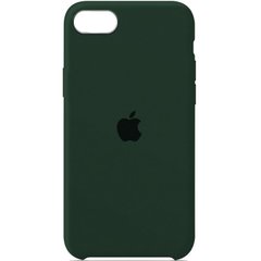 Чехол Silicone Case для iPhone 6 | 6S Зеленый - Forest green