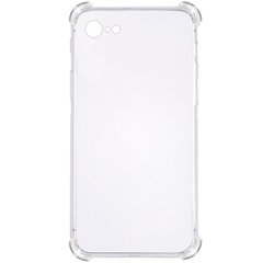 TPU чехол GETMAN Ease logo усиленные углы для Apple iPhone 7 / 8 / SE (2020) (4.7"), Бесцветный (прозрачный)