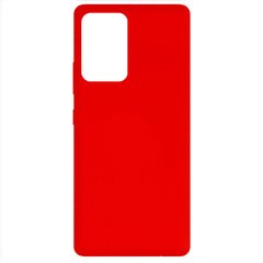 Чехол Silicone Cover Full without Logo (A) для Samsung Galaxy A52 4G / A52 5G / A52s, Красный / Red
