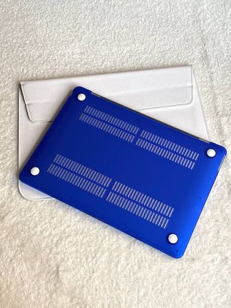 Чехол для MacBook Air 13" (2018 - 2020 | M1 | A1932 | A2337) матовый Синий
