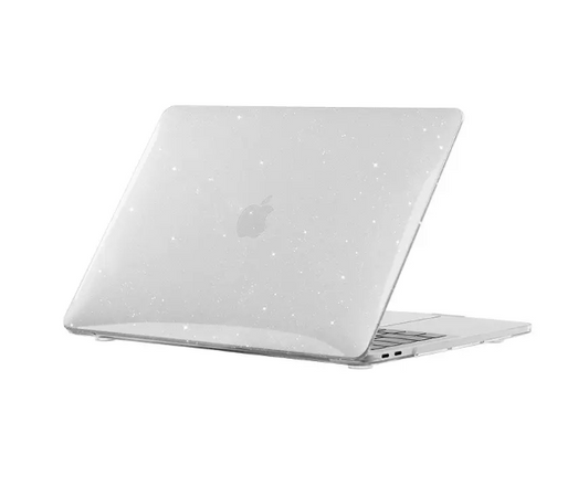 Чехол накладка для MacBook Pro 14" (A2442) с блестками, Зелений