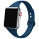 Ремешок BlackPink Силиконовый Узкий для Apple Watch 38/40mm Темно-Синий