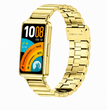 Металевий браслет MiJobs для Huawei Band 11 / 11 Pro із нержавіючої сталі, жовте золото