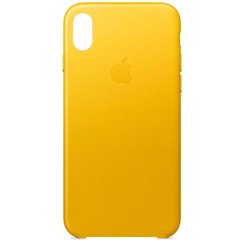 Чехол Silicone Case для iPhone X | XS Желтый - Sunflower