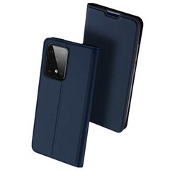 Чехол-книжка Dux Ducis с карманом для визиток для Samsung Galaxy S20 Ultra, Синий